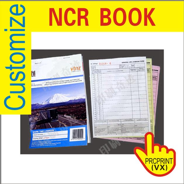China Factory Direct Customizable Ncr Bill Receipt Book Printing