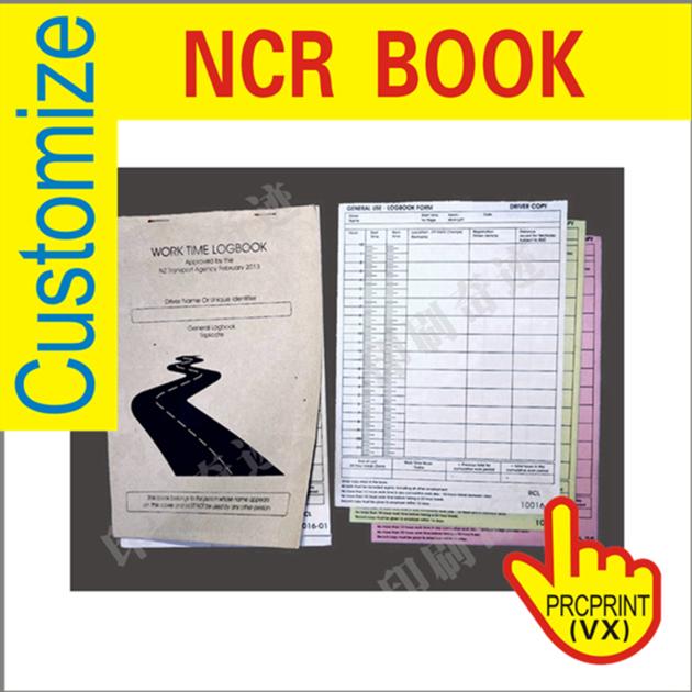 China Bill Manufacturing Triplicate NCR Copier Cash Invoice Books Carbonless Duplicate Custom Printi