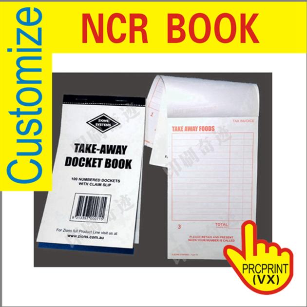 Custom Triplicate NCR/Carbonless Invoice Book Printing & Sample Invoice