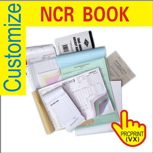Custom Triplicate NCR Carbonless Invoice Book
