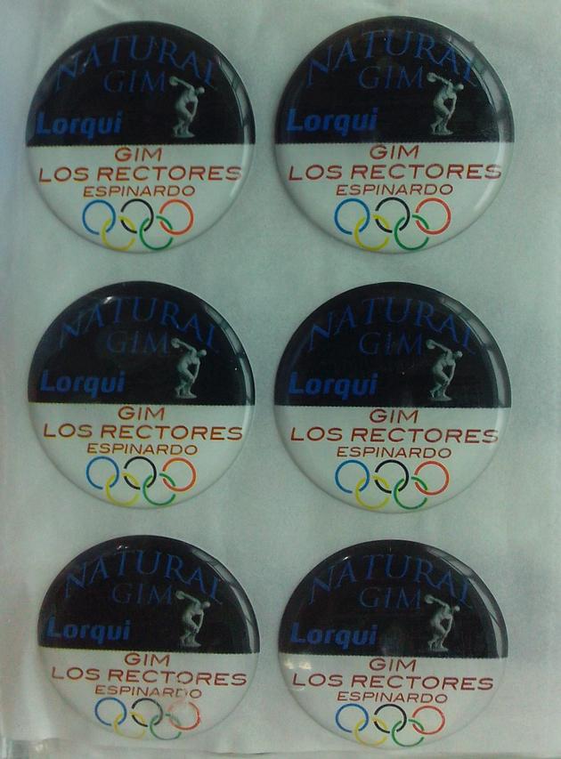 Printed 3D Epoxy Resin Stickers In