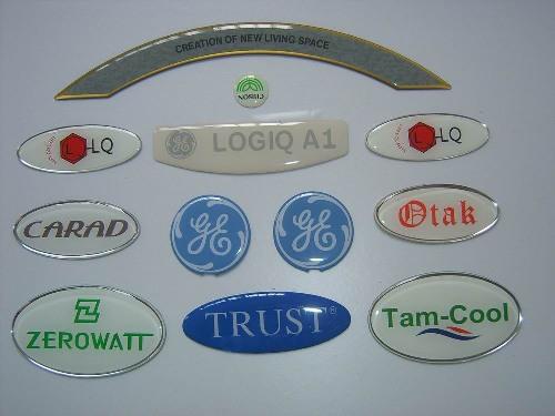 Printed 3D Epoxy Resin Stickers In
