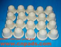Producing pad printing silicone rubber