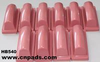 Pad printing machine of silicone pads