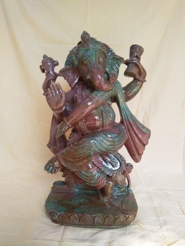 Manik Dancing Ganesh Idol