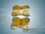 Butterfuly-shaped Label