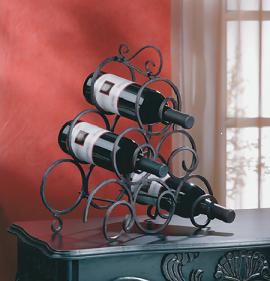 iron wine rack