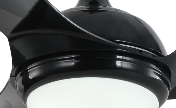 East Fan 52inch Black Outdoor Ceiling