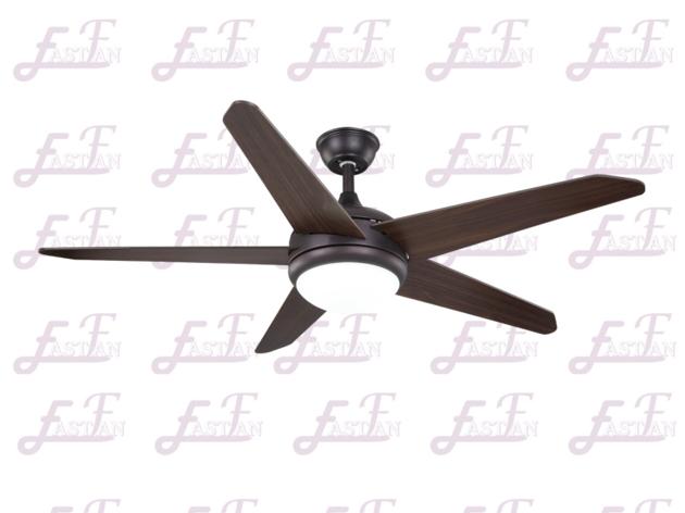 East Fan 52inch Five Blade Indoor Ceiling Fan with light 