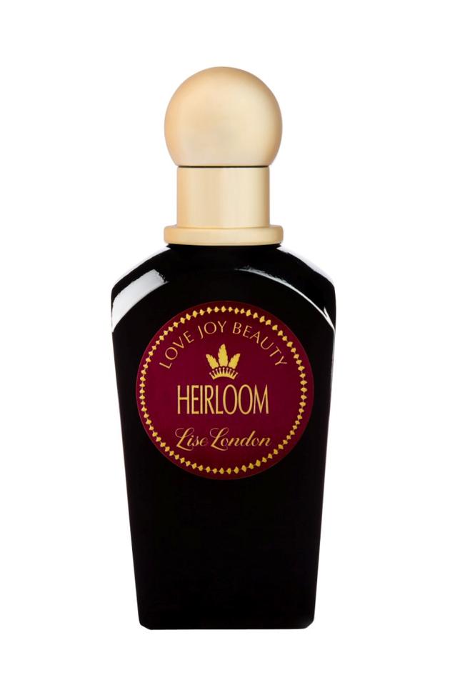 Embossed Perfume Bottle Labels In Gold