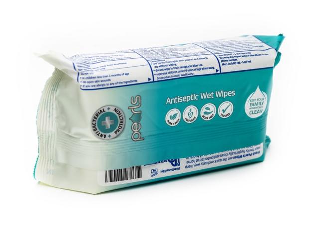 Pearls Disinfecting Wipes Pine 80 Sheets