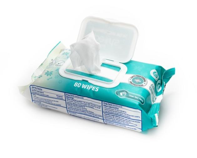 Pearls Disinfecting Wipes Pine 80 Sheets