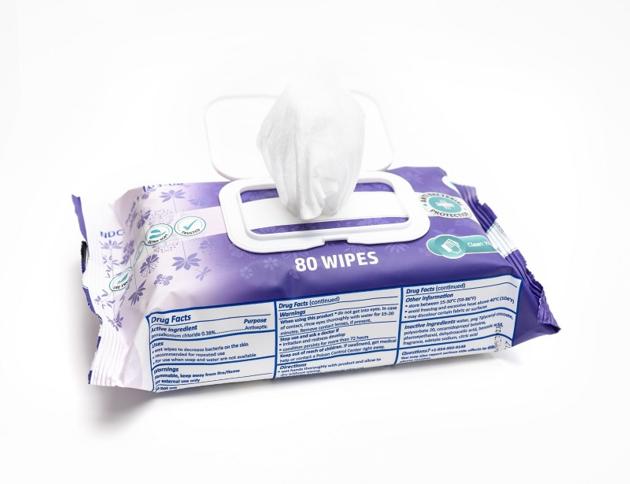 Pearls Disinfecting Wipes Lavender 80 Sheets