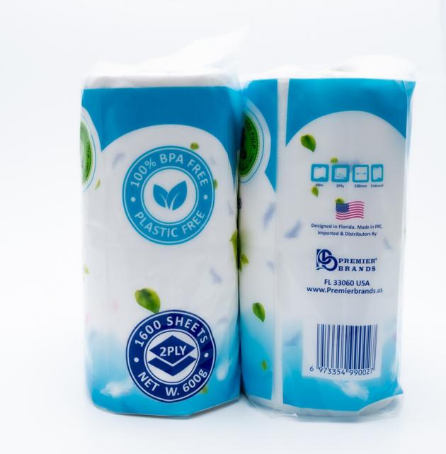 Snow White Organic Bamboo Rolls 36CT