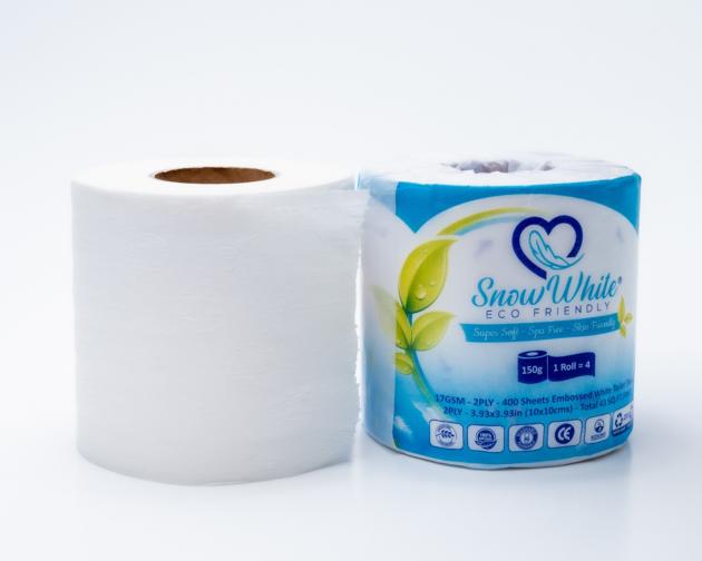 Snow White Organic Bamboo Rolls 36CT