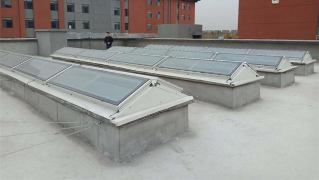 Triangle Power Sunroof for Factory Buildings