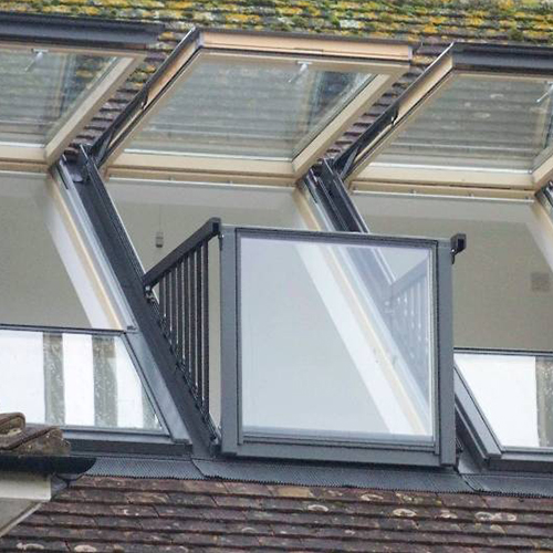 Pitched Roof Folding Skylight