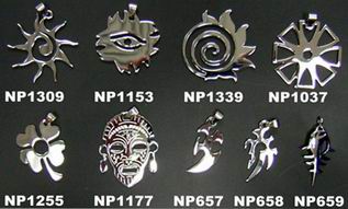 Stainless steel pendant