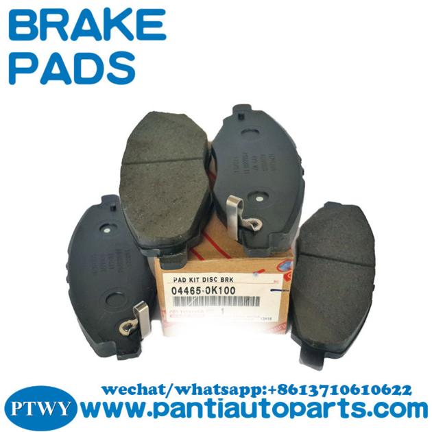 04465-0k100 toyota hilux pickup brake pad