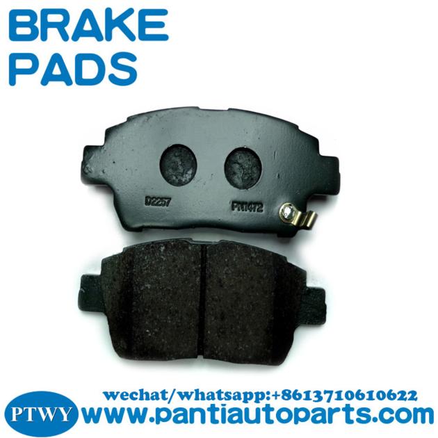 04465-12592 auto parts car spare parts for Toyota break pad