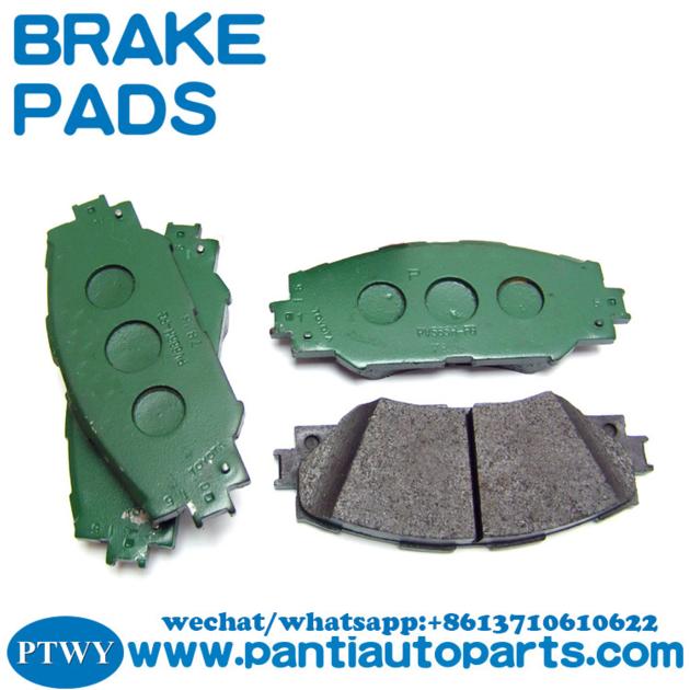 04465-12610 for FR Toyota Corolla Ceramic brake pads