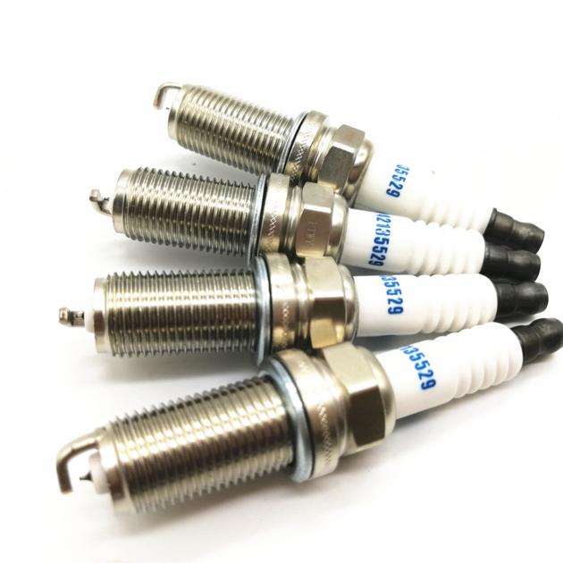 Buy Free shipping car engine bujia Laser Iridium Resistor Spark Plug Replaces silzkr7b11 0242135553