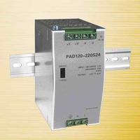 Pad120W DIN-Rail Power Supply, 220V Input Voltage, 24V Output Voltage, 5A Output Current, Single Out