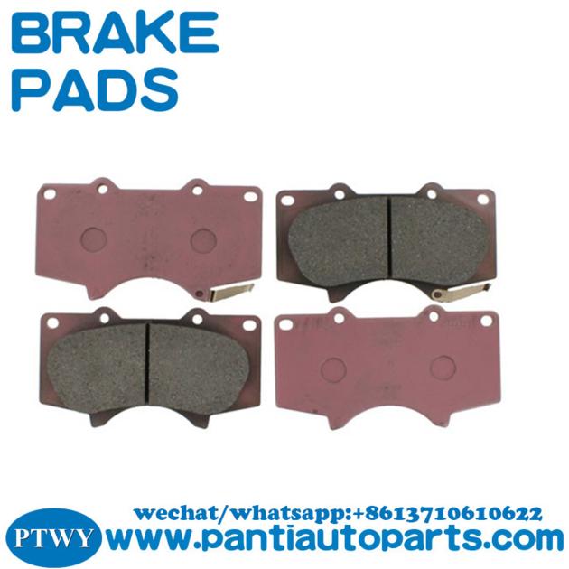 high quality Front Axle brake pads for toyota land cruiser PRADO 04465-0k090