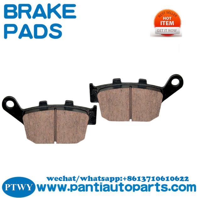 Rear Brake Pads For HONDA VT250 FL Spada Castec VTR 250 CB-1 CB400 NC36 NTV 650
