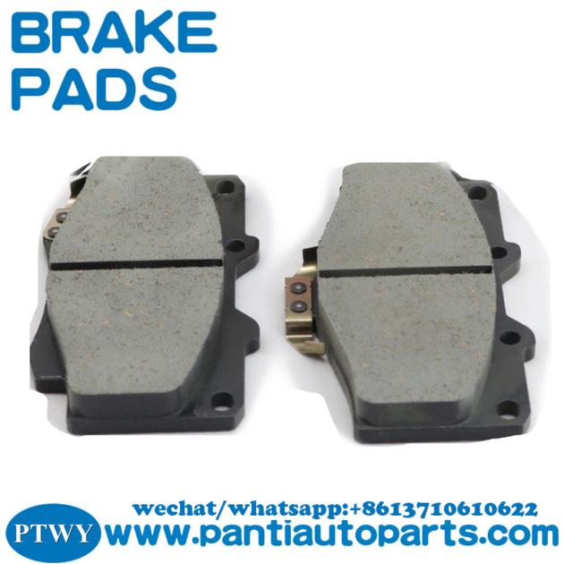 brake pad manufacturers supply 04465-yzz57 for toyota hilux