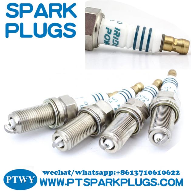 high performance Iridium Spark Plug IKH24 for denso spark plug
