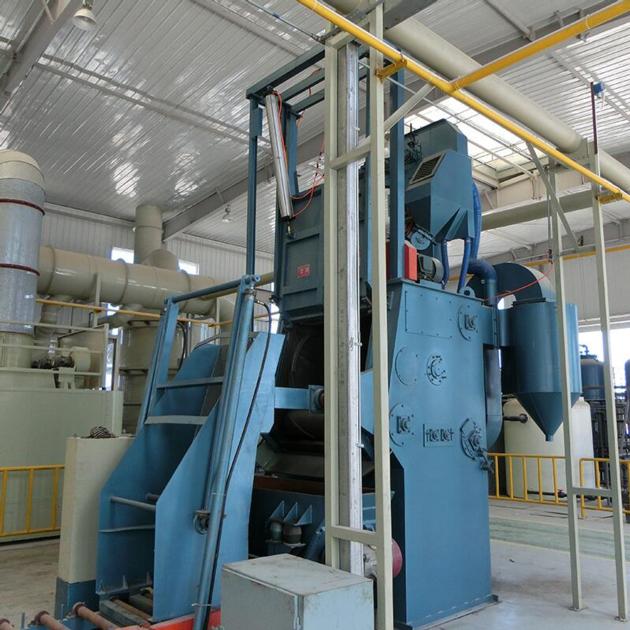 Q32 Series PuHua Tumble Belt Type sand shot blasting equipment