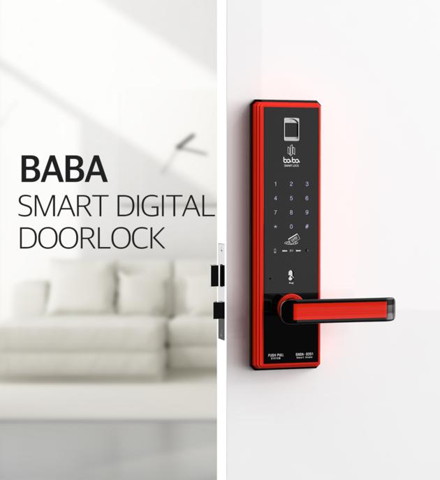Smart door lock card lock BABA8201