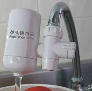 Faucet water filter