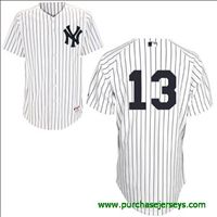 MLB Jerseys New York Yankees 13 Alex Rodriguez White
