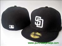 New Era 59Fifty MLB San Diego Padres Fitted Cap Black