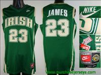 Nike NBA Jerseys Cleveland Cavaliers 23 LeBron James Green