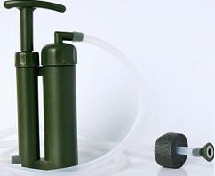 Soldier water filter