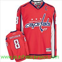 NHL Jerseys Washington Capitals 8 Alex Ovechkin Red