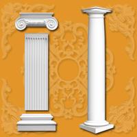 Poly decorative pilasters & columns