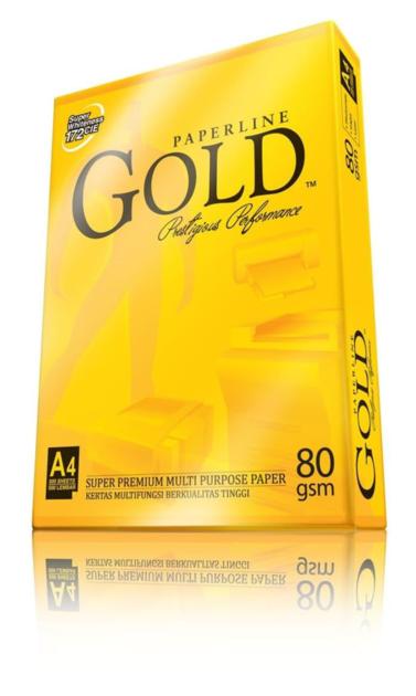 High grade Paperline Gold A4 80 gsm copy paper