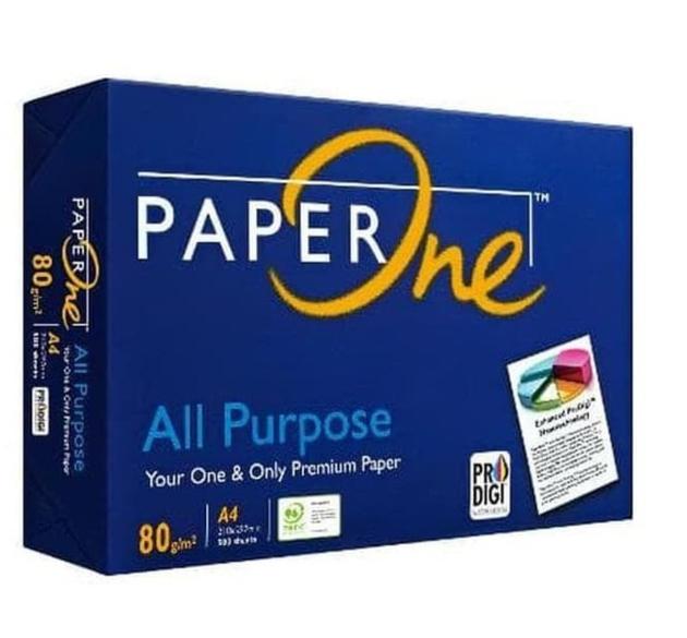 High grade Paper One A4 80 gsm white copy paper