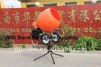 portable concrete mixer with 6cuft poly drum