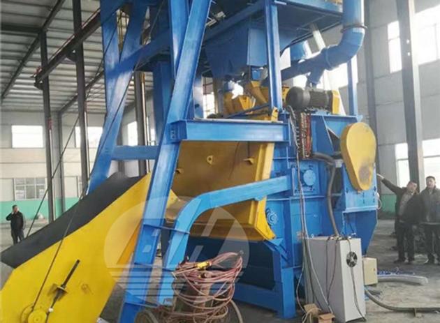 Tumble Steel Belt Shot Blasting Machine