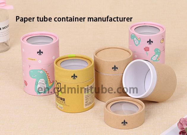 Eco Friendly Craft Packaging Tube Gift