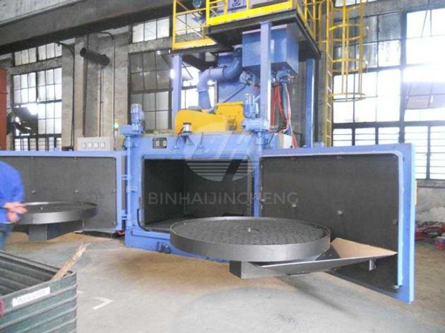 Turntable Shot Blasting Machine