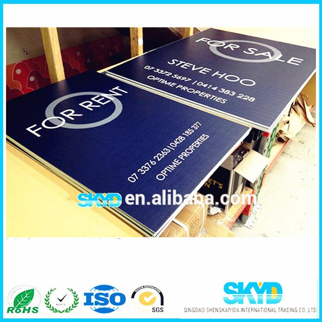 Pp Corrugated Sheet For Yard Sign