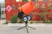 portable concrete mixer with 3.5cuft poly drum