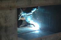 welded steel structure 