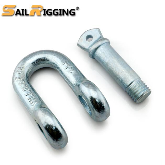 Screw Pin Chain Galvanized D Shackle